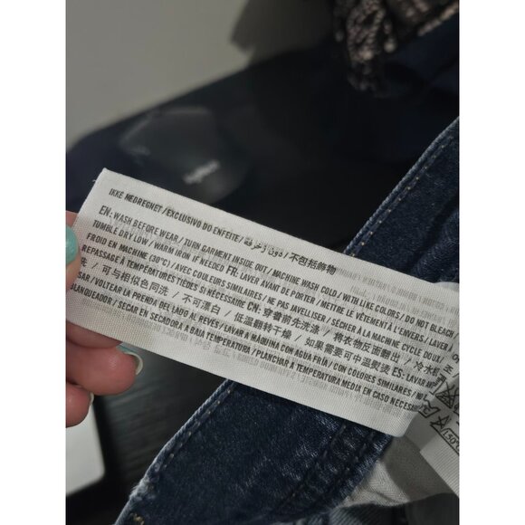 Hollister Womens Denim Blue Jean Midi Short Size 5 W27 Casual Summer Stretch - Picture 10 of 12